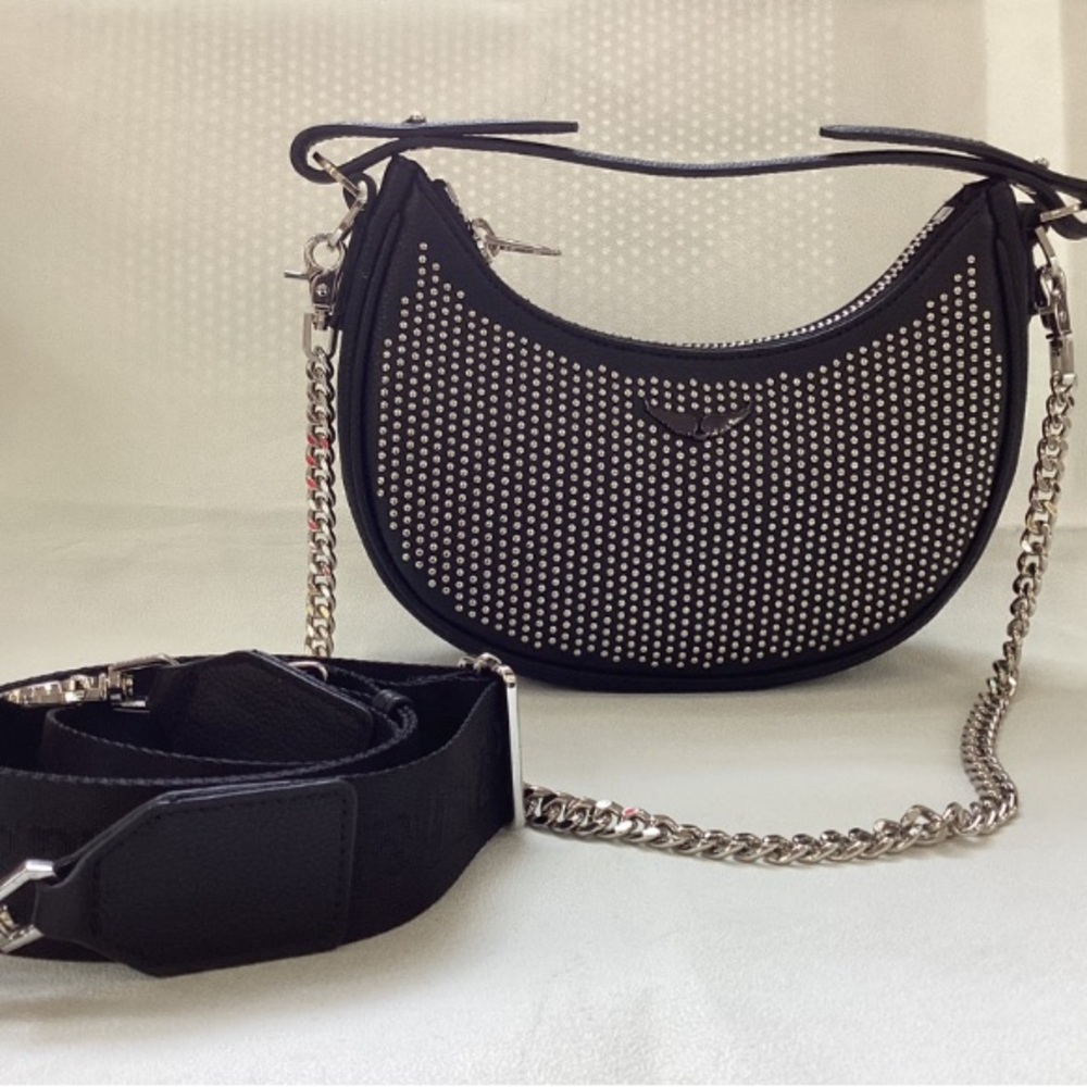 Stylish Black Studded Women's Bag